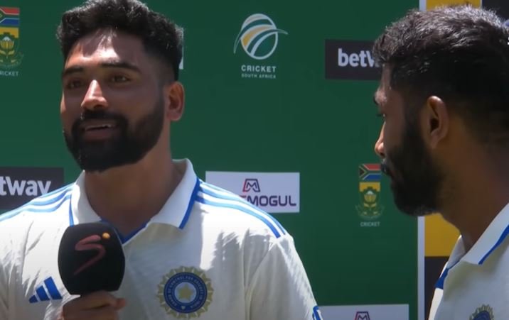 Jaspreet Bumrah Mohammed siraj