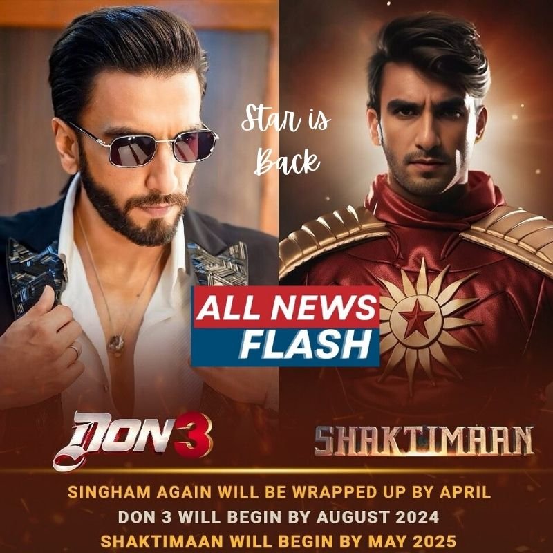 Ranveer Singh,Don 3, Shaktimaan,